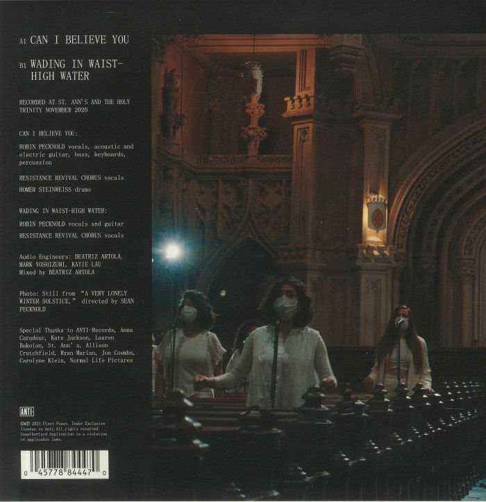 FLEET FOXES feat RESISTANCE REVIVAL CHORUS Can I Believe You (Record