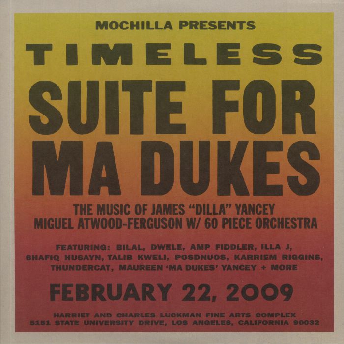 Miguel ATWOOD FERGUSON - Timeless: Suite For Ma Dukes The Music Of