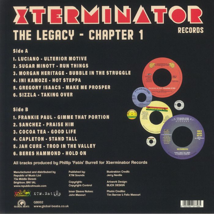 VARIOUS - Xterminator Records: The Legacy Chapter 1