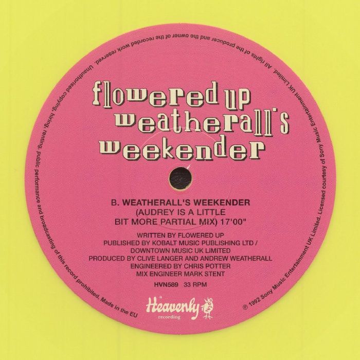 FLOWERED UP - Weatherall's Weekender (Love Record Stores 2021)