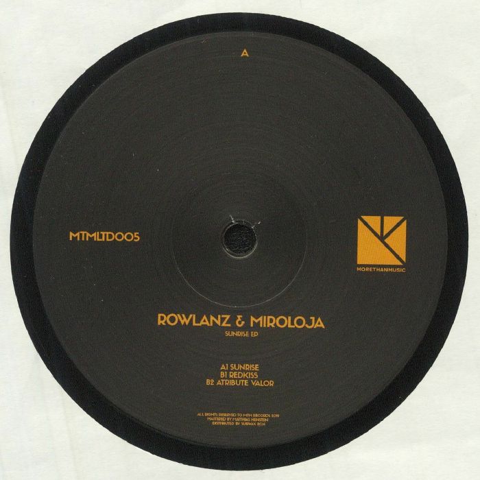 ROWLANZ/MIROLOJA - Sunrise EP