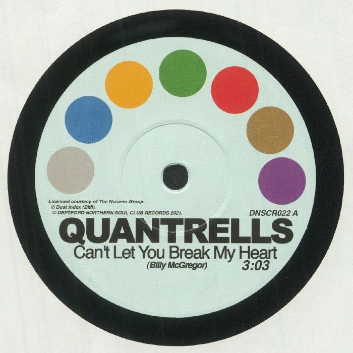 QUANTRELLS/PROMISE - Can't Let You Break My Heart