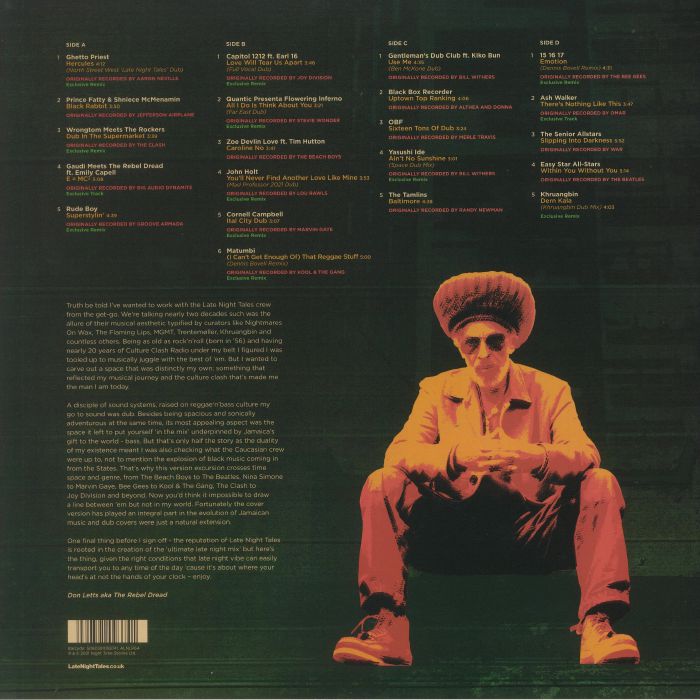 LETTS, Don/VARIOUS - Version Excursion