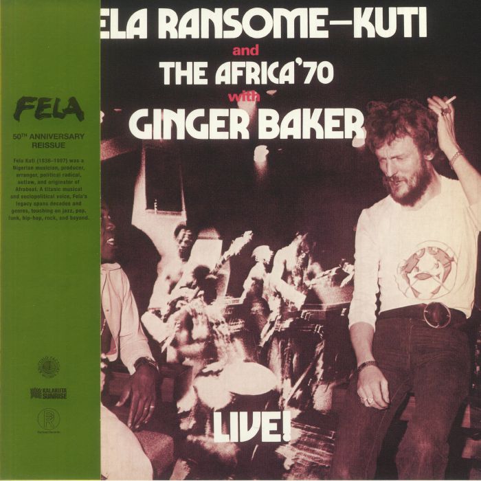 KUTI, Fela Ransome & THE AFRICA 70/GINGER BAKER - Live! (50th Anniversary Edition)