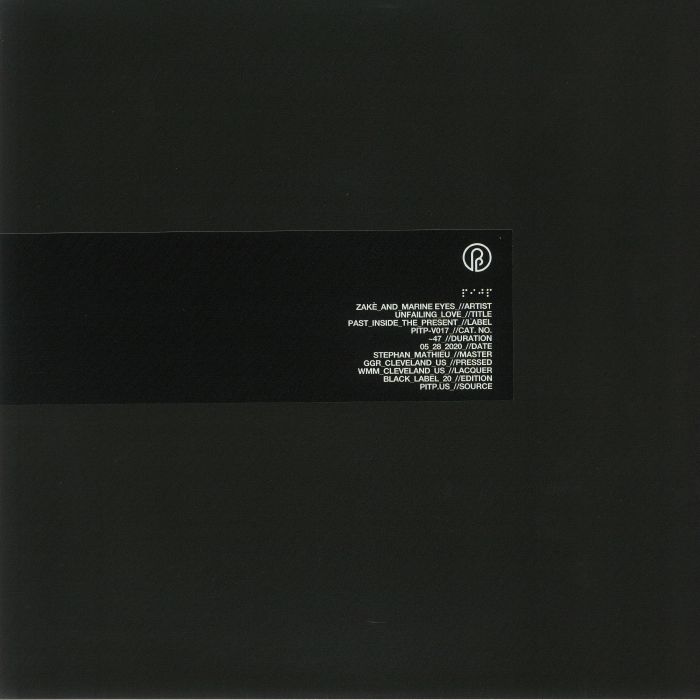ZAKE/MARINE EYES - Unfailing Love (Black Label Edition)