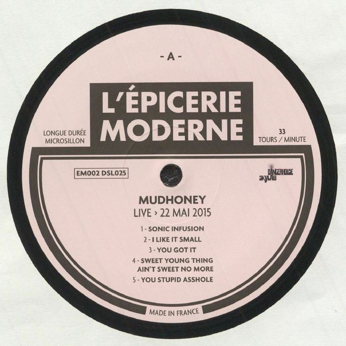 MUDHONEY - Live May 22 2015: Epicerie Moderne