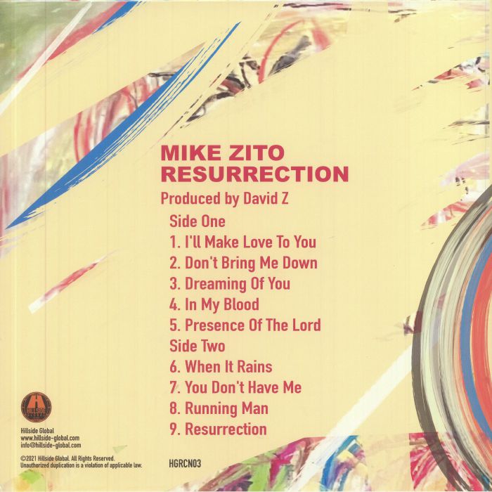 ZITO, Mike - Resurrection