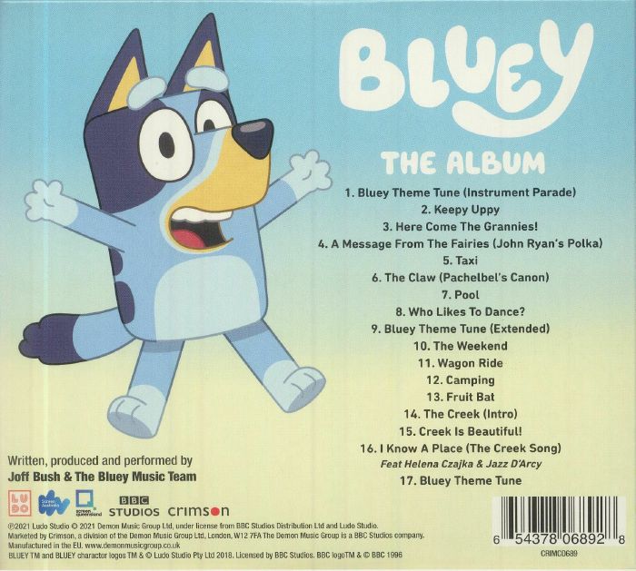 BLUEY - Bluey The Album CD at Juno Records.