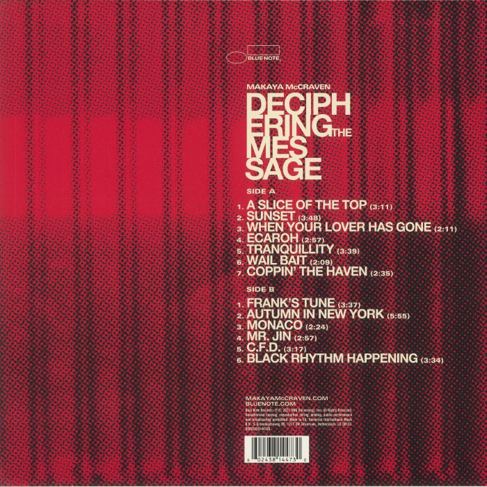 McCRAVEN, Makaya - Deciphering The Message