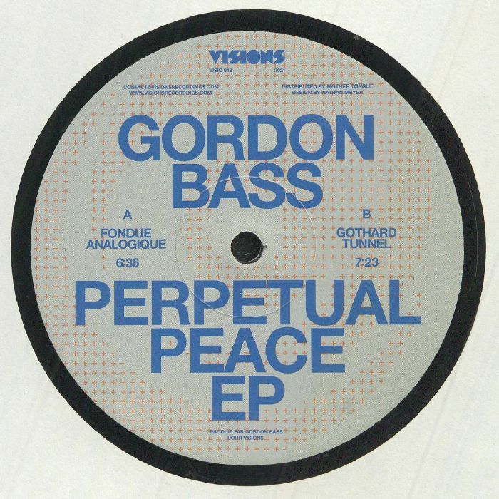 GORDON BASS - Perpetual Peace EP