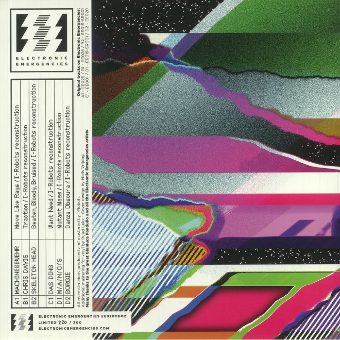 MACHINEGEWEHR/CHRIS DAVIS/SKELETON HEAD/DAS DING/MANOS/BORGIE - Electronic Emergencies Reconstructed By I Robots