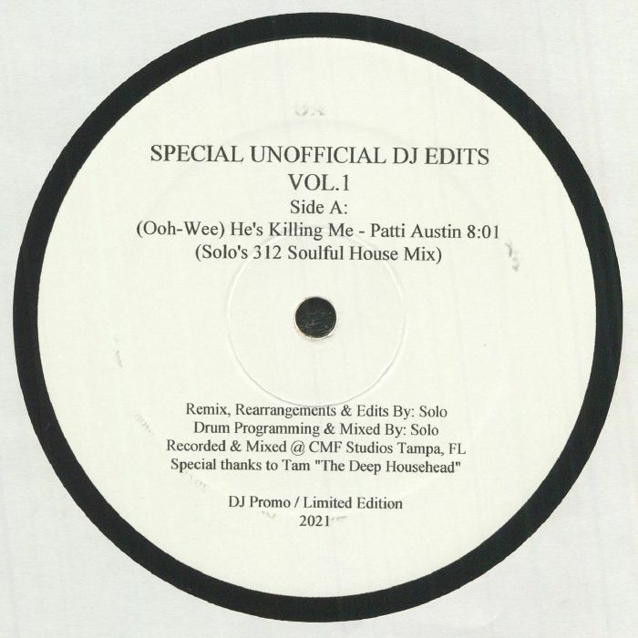 SOLO - Special Unofficial DJ Edits Vol 1