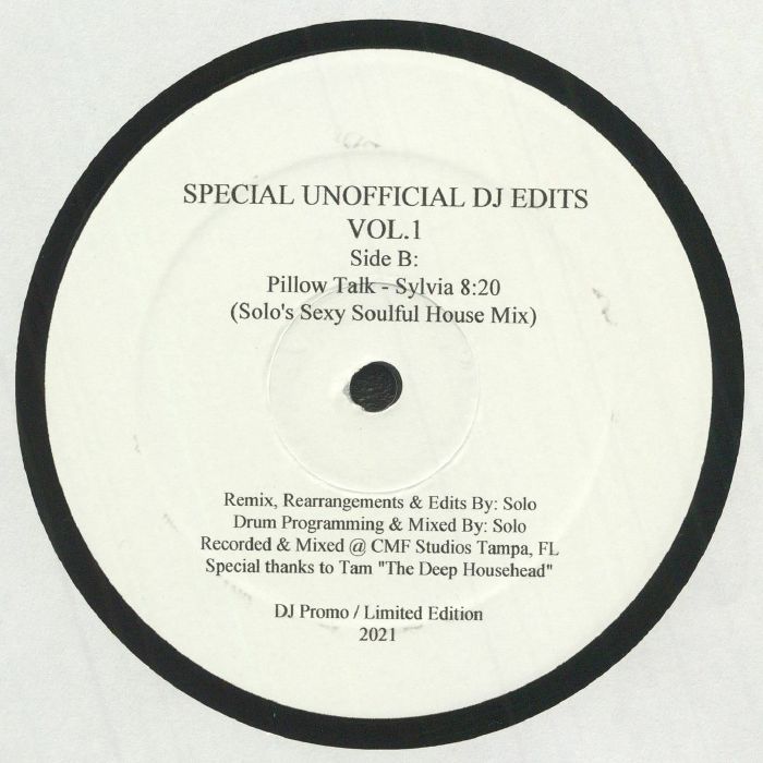 SOLO - Special Unofficial DJ Edits Vol 1