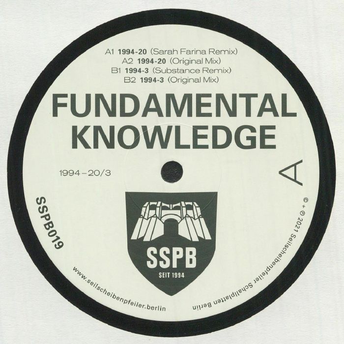 FUNDAMENTAL KNOWLEDGE - 1994: 20/3