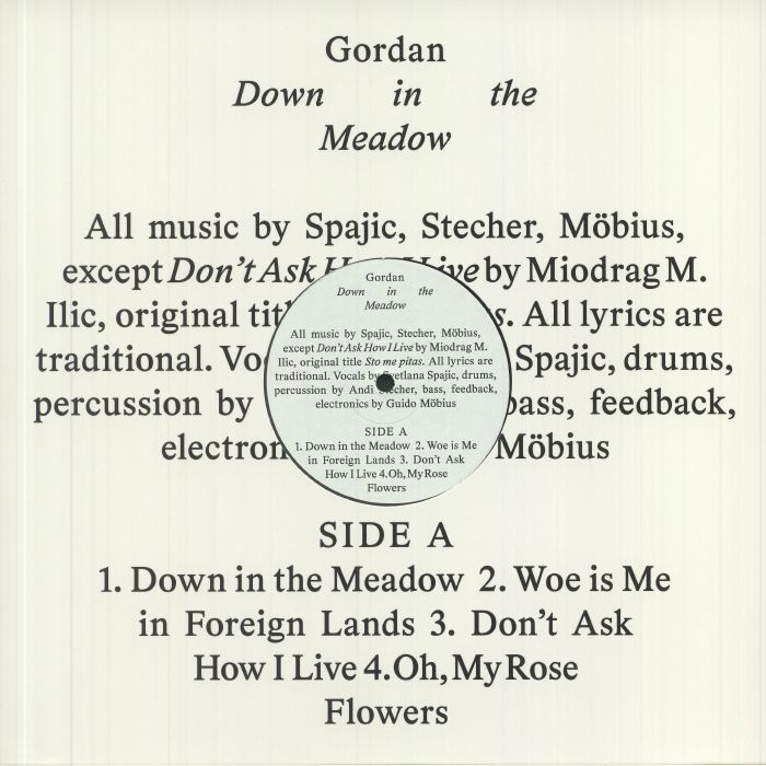 GORDAN - Down In The Meadow