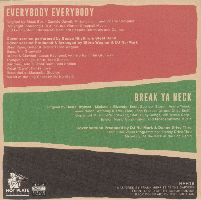 DJ NU MARK - Everybody Everybody (reissue) Vinyl at Juno Records