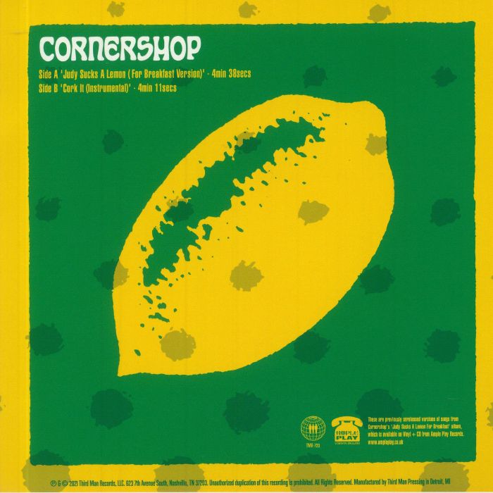 CORNERSHOP - Judy Sucks A Lemon (For Breakfast Version)
