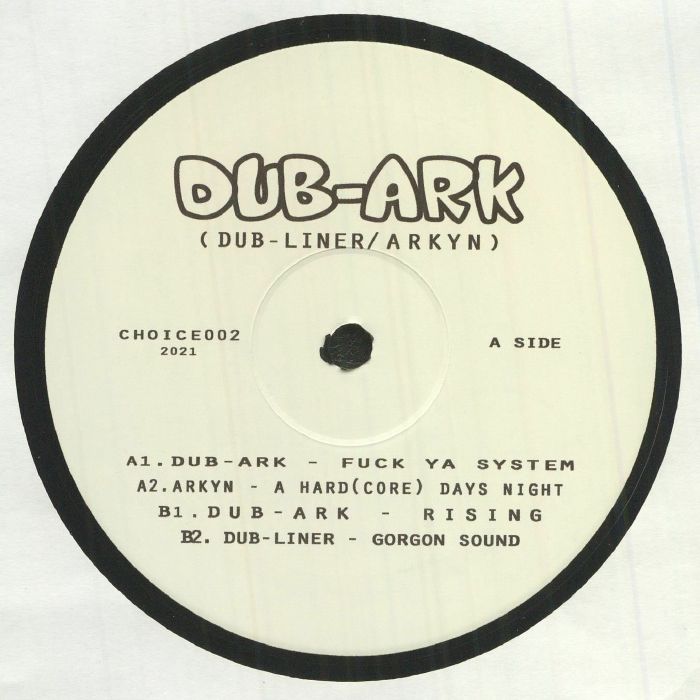 DUB ARK aka DUB LINER/ARKYN - CHOICE 002