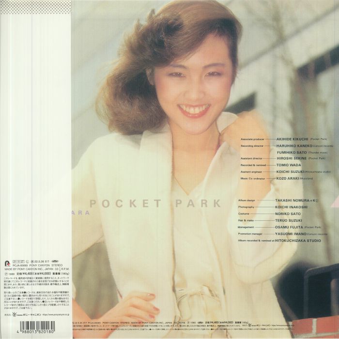 MATSUBARA, Miki - Pocket Park (reissue)
