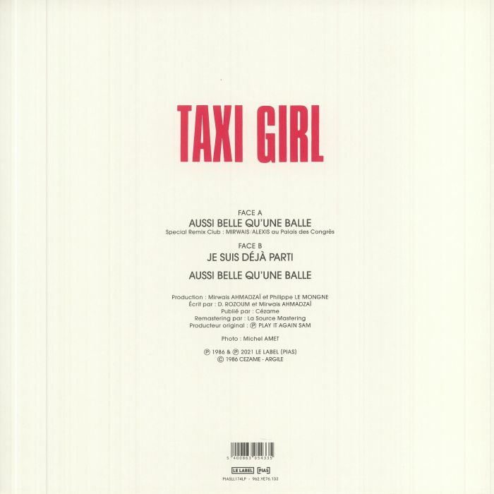 TAXI GIRL - Aussi Belle Qu'une Balle (35th Anniversary Edition)
