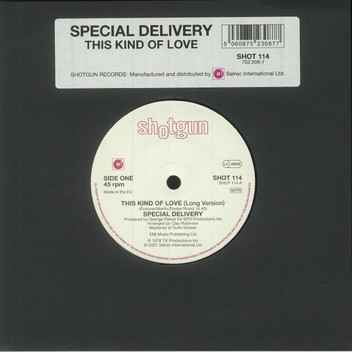 SPECIAL DELIVERY - This Kind Of Love