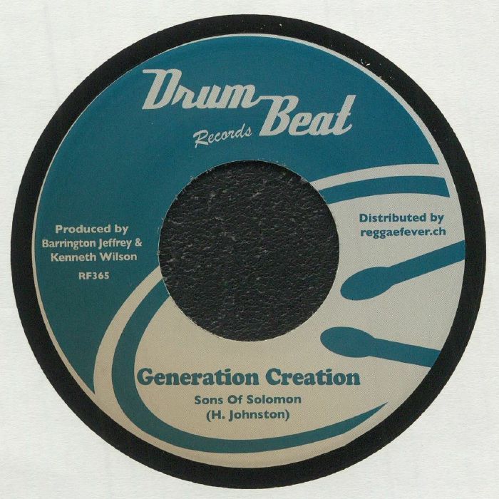 SONS OF SOLOMON/BARRY'S ALL STARS - Generation Creation (reissue)