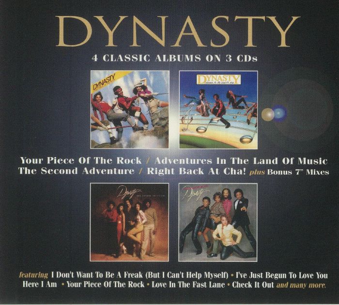 DYNASTY - Your Piece Of The Rock/Adventures In The Land Of Music/The Second Adventure/Right Back At Cha!