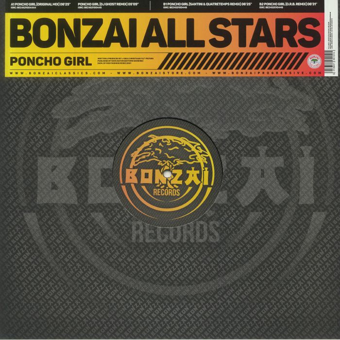 BONZAI ALL STARS - Poncho Girl