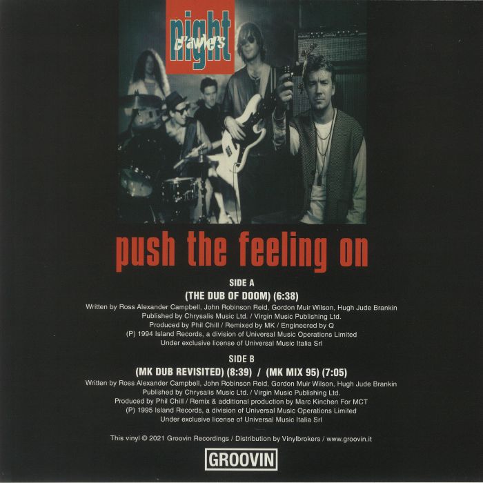 NIGHTCRAWLERS - Push The Feeling On (reissue)