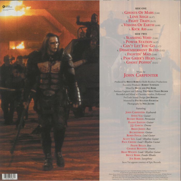 CARPENTER, John - John Carpenter's Ghosts Of Mars (Soundtrack) (Record Store Day Black Friday 2021)