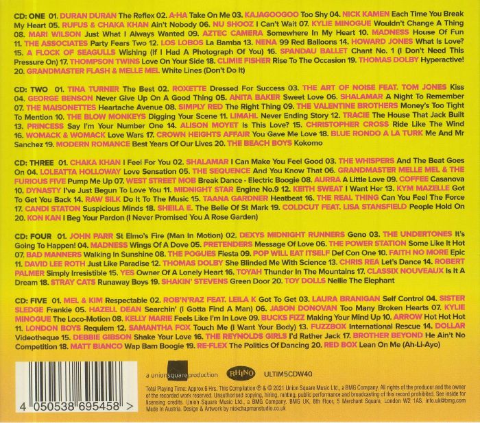 VARIOUS - The Ultimate Collection: 80s Party