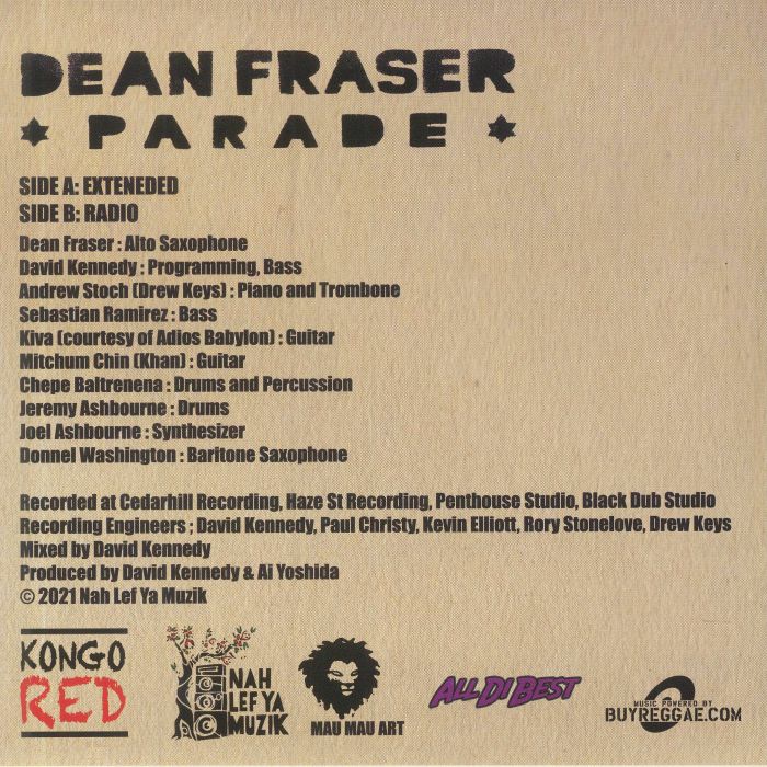 Dean FRASER - Parade