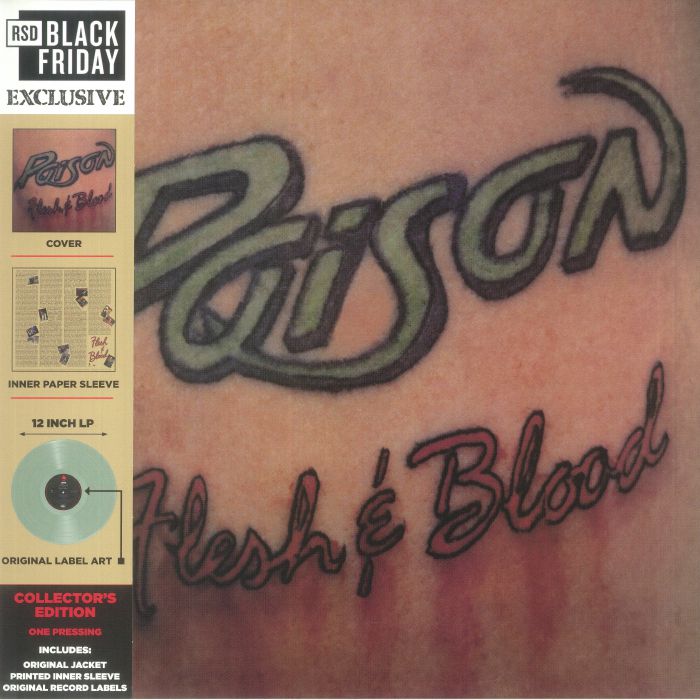 POISON - Flesh & Blood (Collector's Edition) (Record Store Day Black Friday 2021)