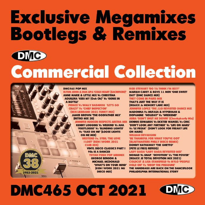 VARIOUS - DMC Commercial Collection October 2021: Exclusive Megamixes Bootlegs & Remixes (Strictly DJ Only)