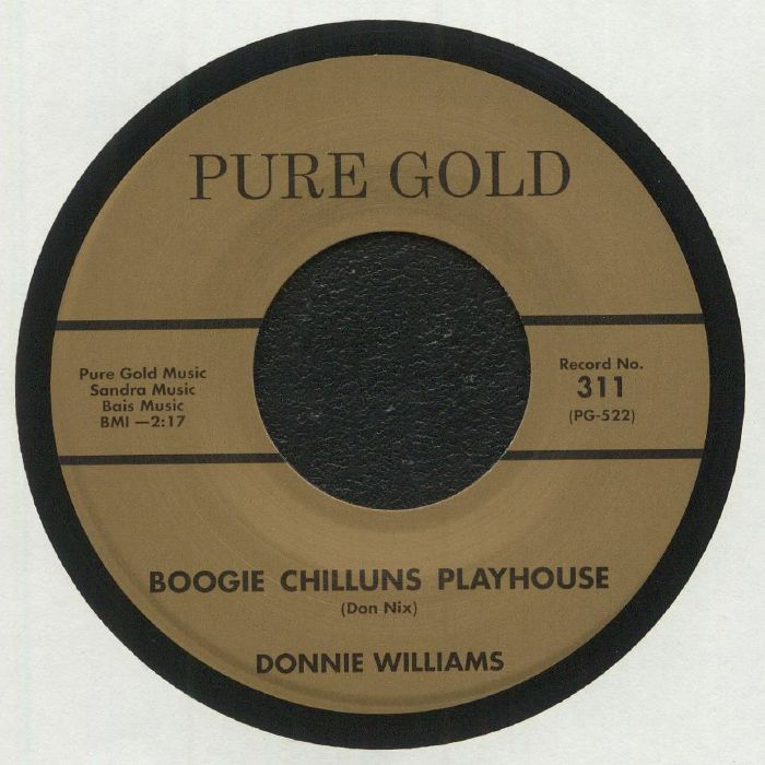 WILLIAMS, Donnie - Boogie Chilluns Playhouse