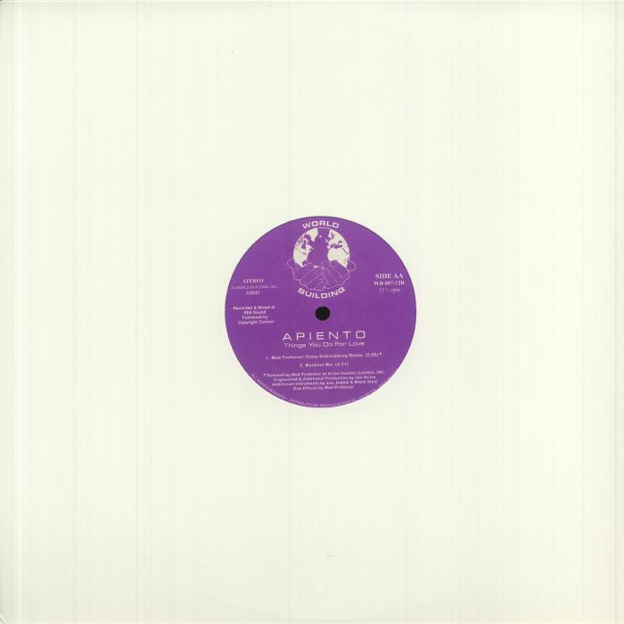 APIENTO - Things You Do For Love