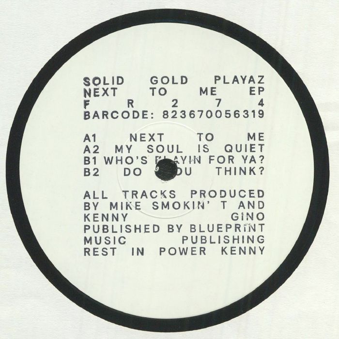 SOLID GOLD PLAYAZ - Next To Me EP