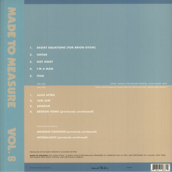 DEYHIM, Sussan/RICHARD HOROWITZ - Desert Equations: Azax Attra (remastered)