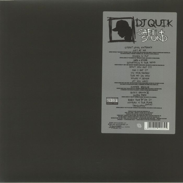 DJ QUIK - Safe & Sound (reissue)