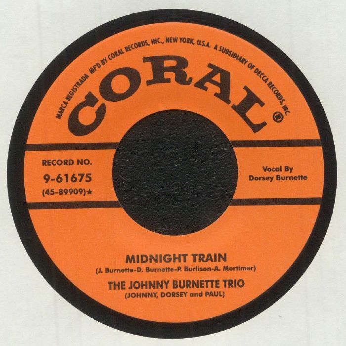 JOHNNY BURNETTE TRIO, The - Midnight Train