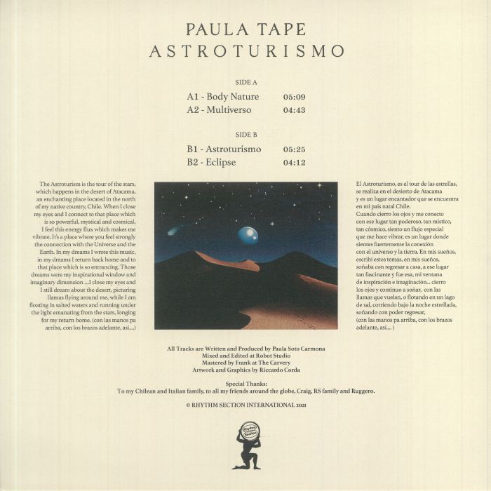TAPE, Paula - Astroturismo