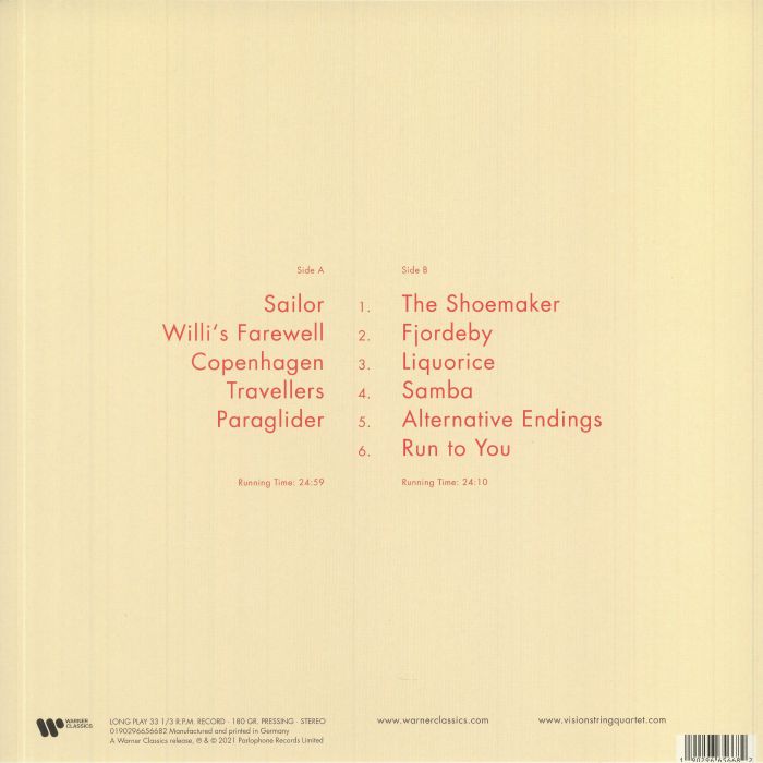 VISION STRING QUARTET - Spectrum