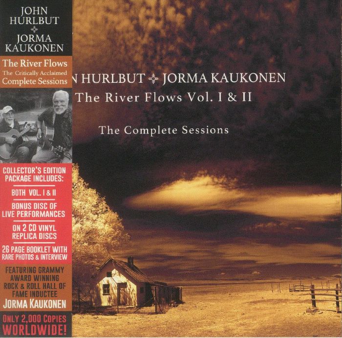 HURLBUT, John/JORMA KAUKONEN - The River Flows Vol I & II: The Complete Sessions