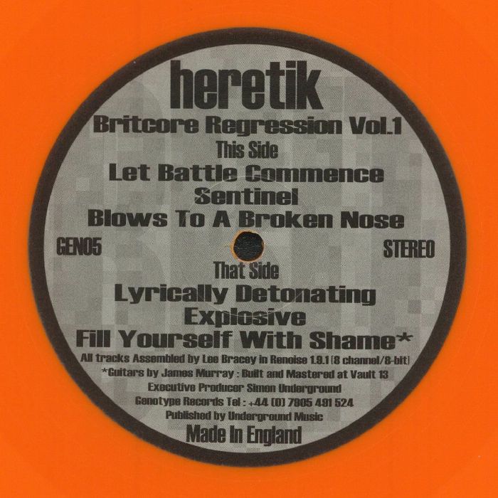HERETIK - Britcore Regression Vol 1