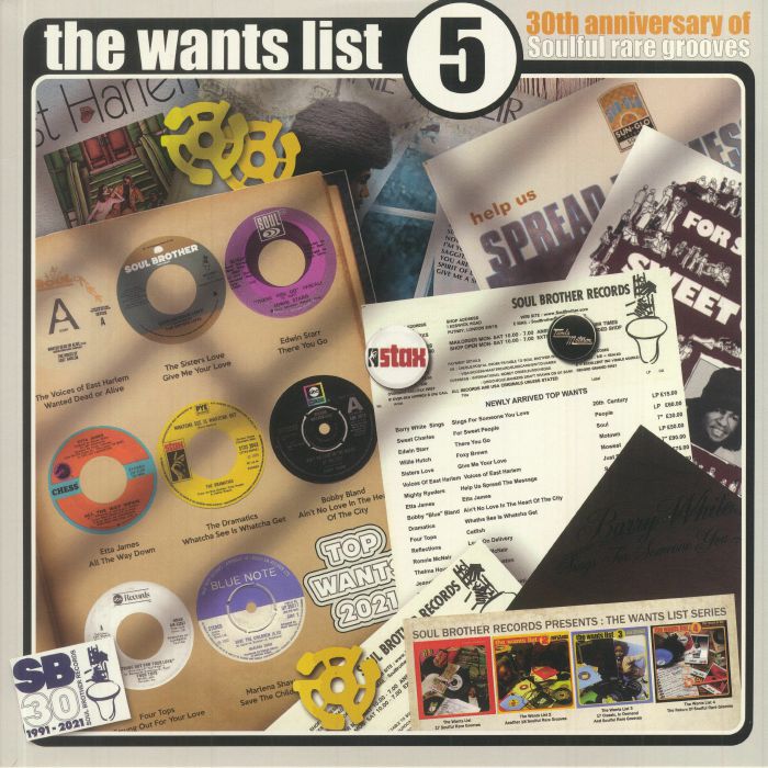 VARIOUS - The Wants List Vol 5: 30th Anniversary Of Soulful Rare Grooves