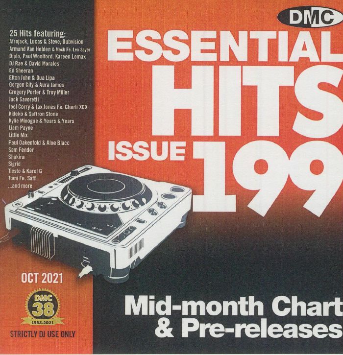 VARIOUS - DMC Essential Hits 199: Essential Chart & Pre Releases For Professional DJs (Strictly DJ Only)