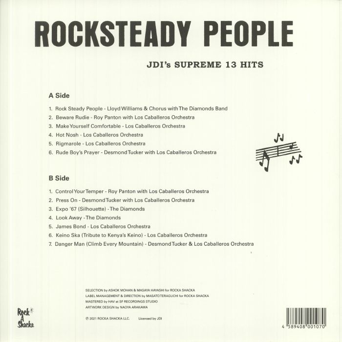 VARIOUS - Rocksteady People: JDI's Supreme 13 Hits
