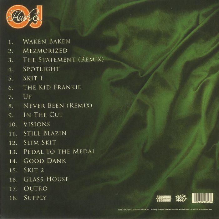 WIZ KHALIFA - Kush & OJ (reissue)