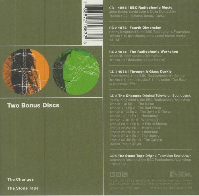 The BBC RADIOPHONIC WORKSHOP - Four Albums 1968-1978 (reissue) CD