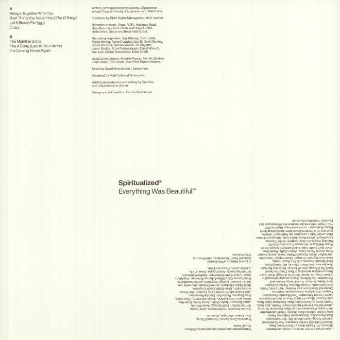SPIRITUALIZED - Everything Was Beautiful